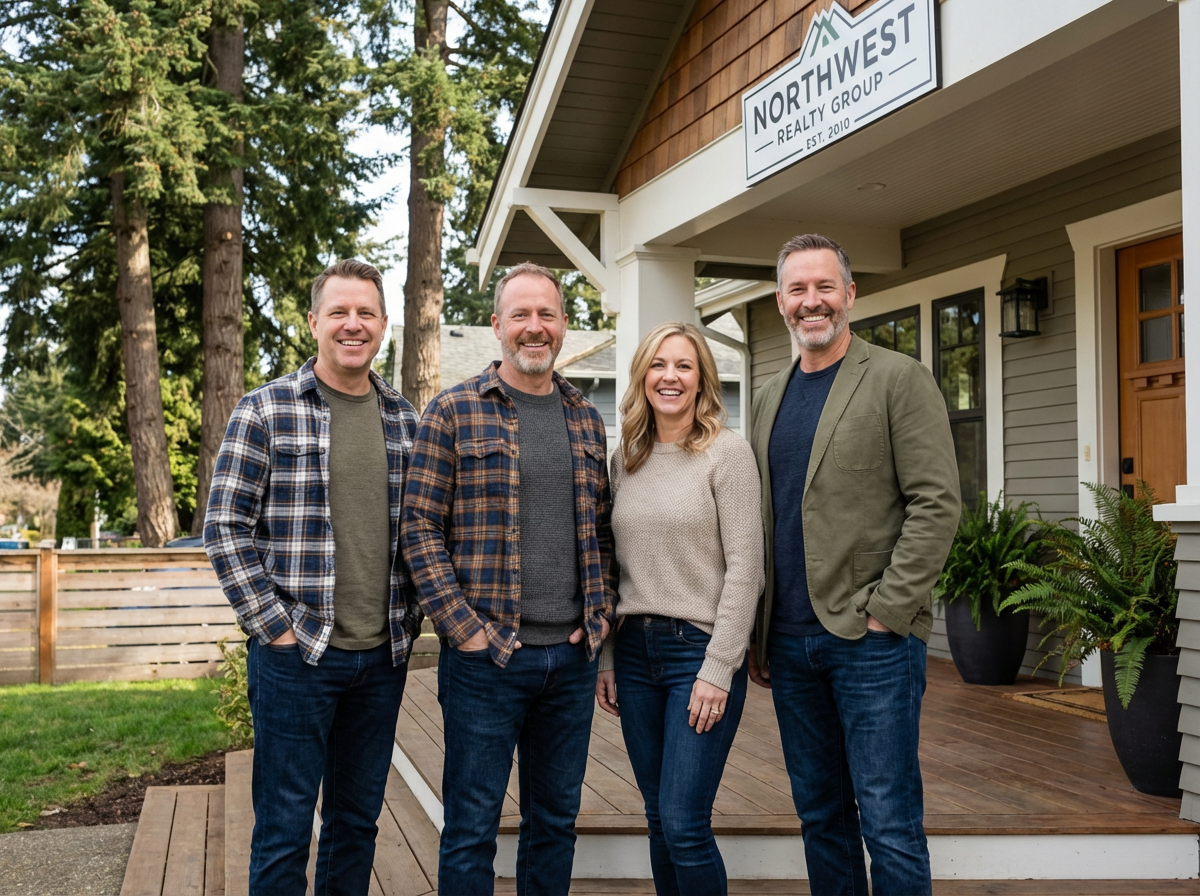 503SoldFast Oregon team in front of bungalow office - 503SoldFast.com